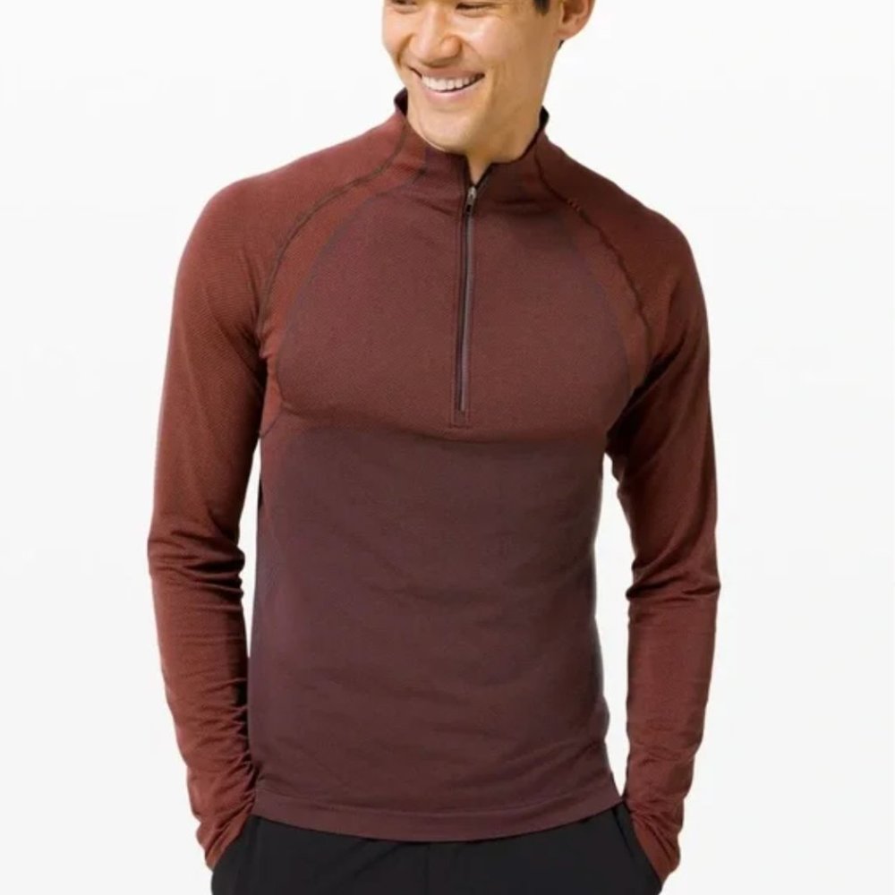 Lululemon Metal Vent Tech Midweight Half Zip Size M